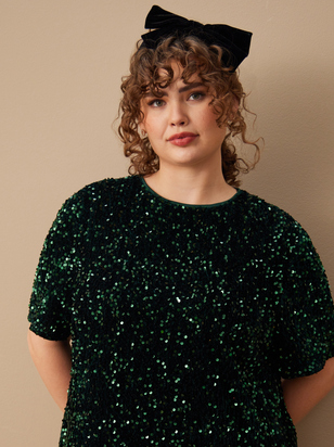 Velvet Bow Headband - ARULA