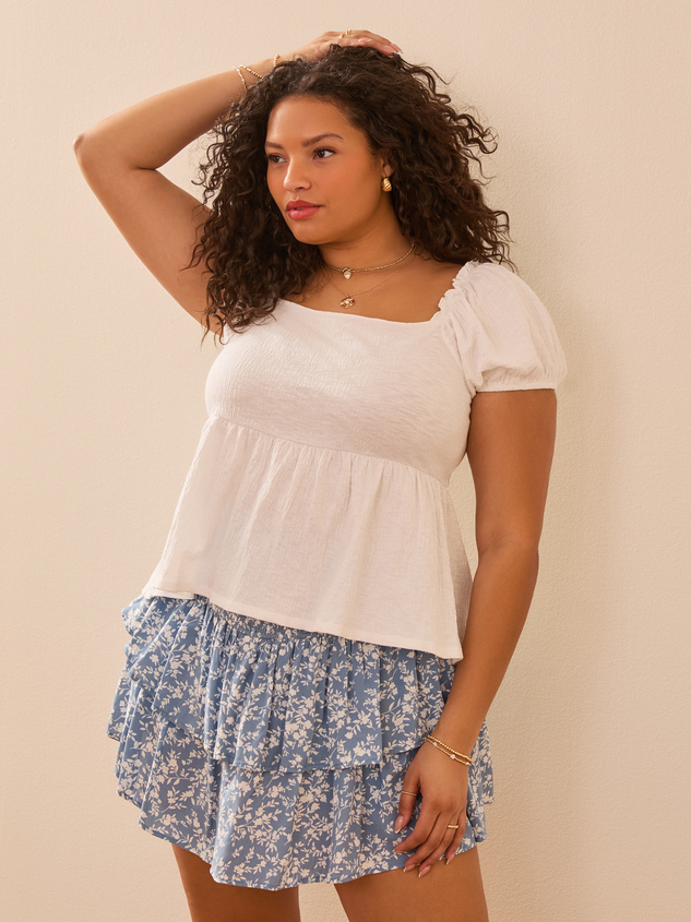 Carter Babydoll Top - ARULA