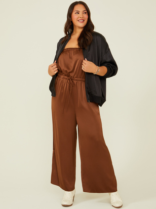 Arya Satin Jumpsuit - ARULA