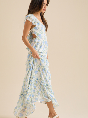 Christina Floral Maxi Dress - ARULA