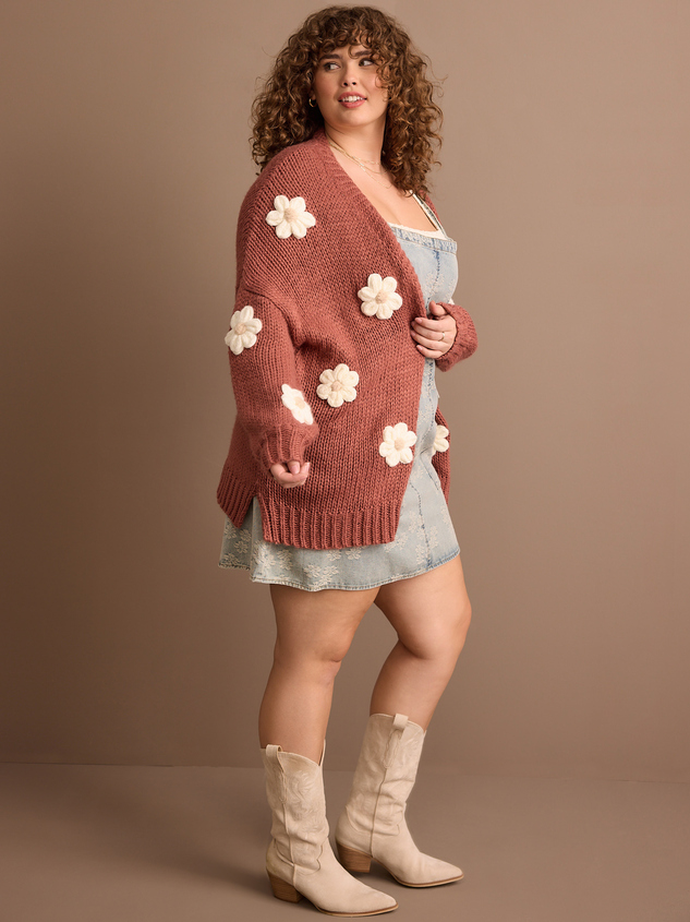 Daisy Cardigan Detail 5 - ARULA