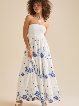 Melanie Strapless Maxi Dress - ARULA