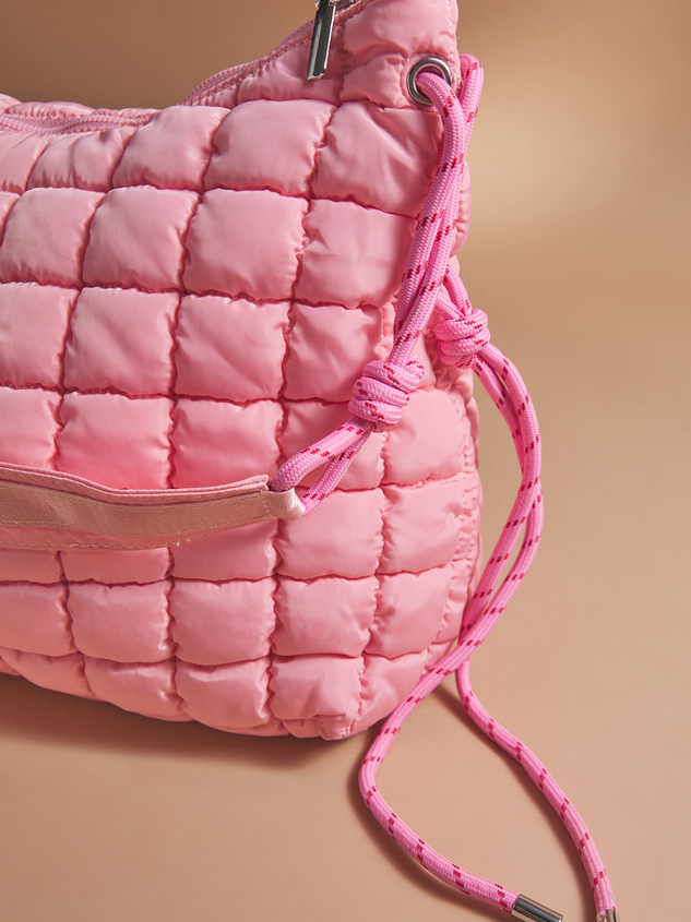 Check In Puffer Rope Bag Detail 2 - ARULA