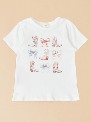 Boots and Bows Graphic Tee - ARULA - 