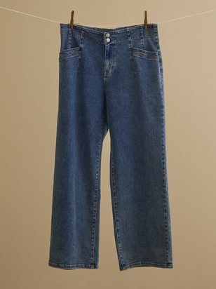 Maggie Wide Leg Jeans - ARULA
