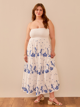 Melanie Strapless Maxi Dress - ARULA