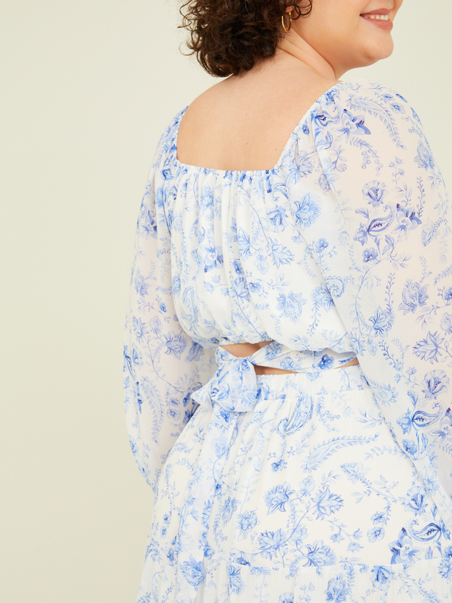 Bliss Floral Top Detail 7 - ARULA