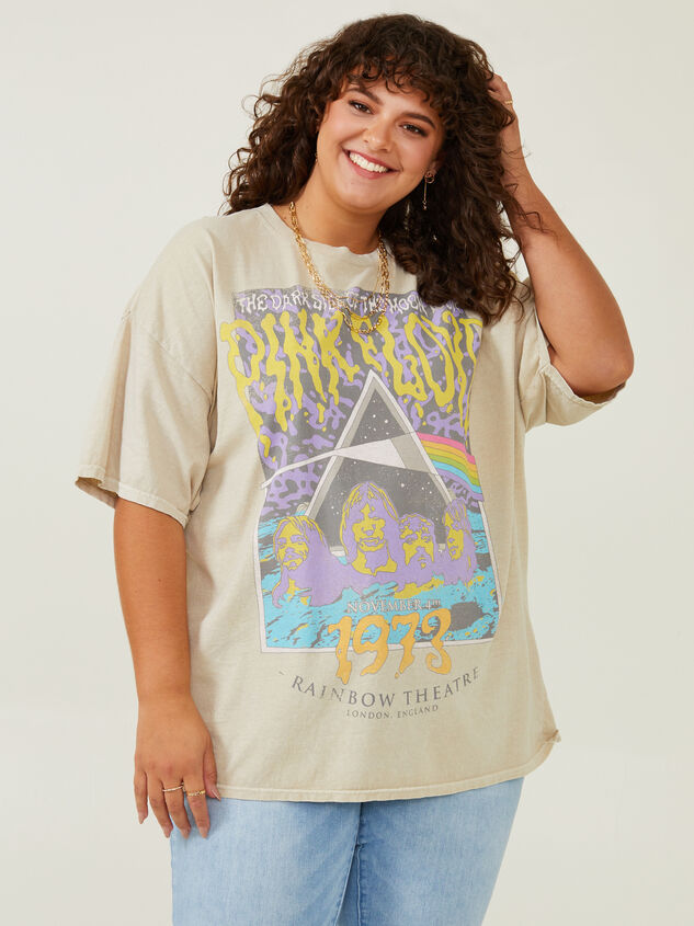 Pink Floyd Oversized Tee Detail 2 - ARULA