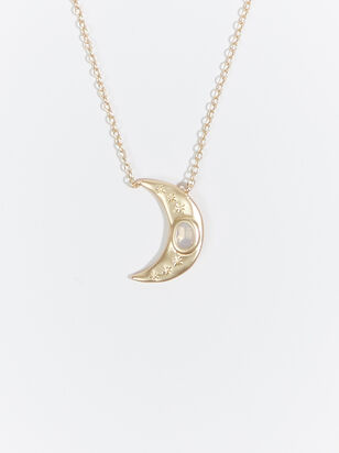 Cordelia Moon Necklace - ARULA