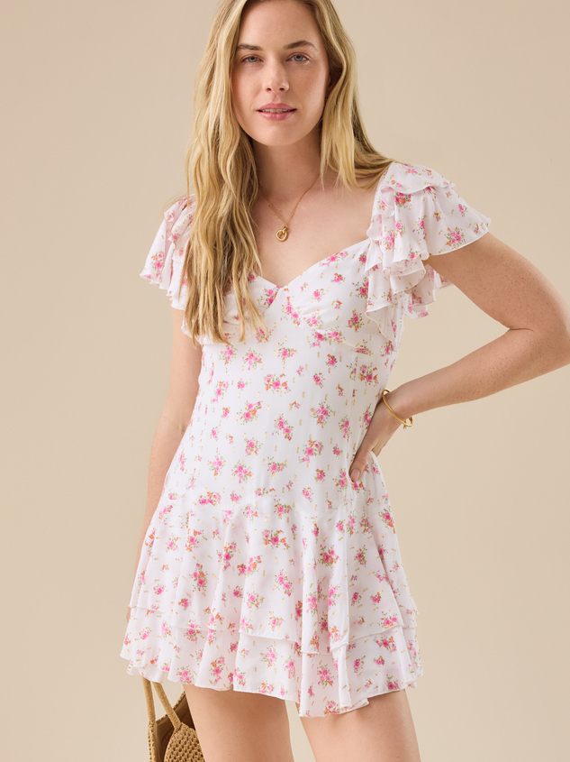 Penny Floral Mini Dress - ARULA