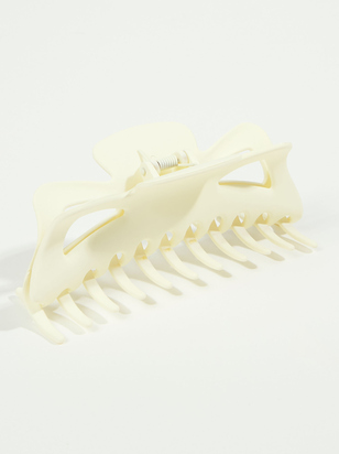 Bianca Claw Clip - Beige - ARULA