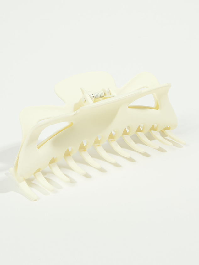 Bianca Claw Clip - Beige - ARULA