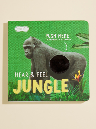 Jungle Hear and Feel Book by Mudpie - ARULA