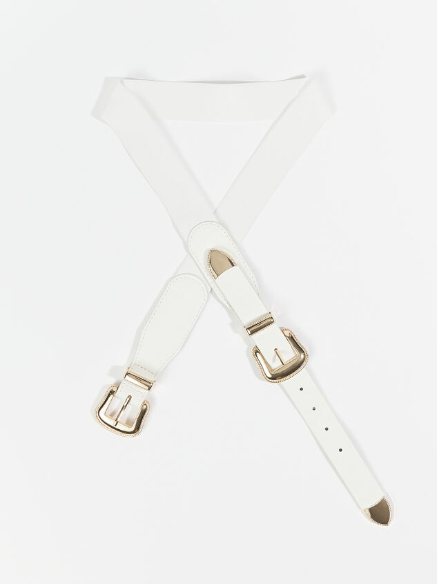 Double Buckle Belt Detail 2 - ARULA