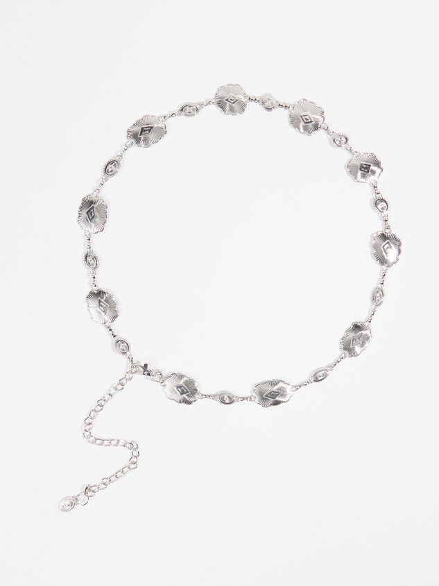 Medallion Chain Belt Detail 1 - ARULA