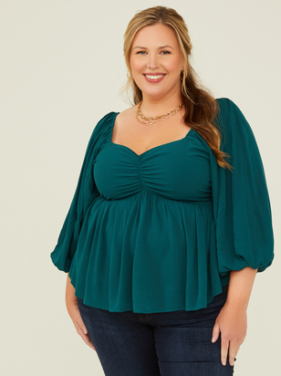 Ophelia Babydoll Top - ARULA