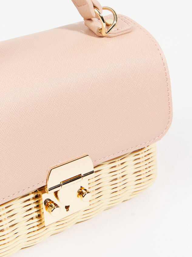 Juno Straw Crossbody Detail 4 - ARULA