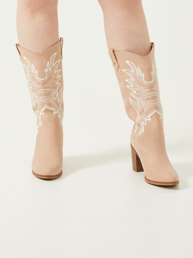 Geeni Wide Width & Wide Calf Boots Detail 6 - ARULA
