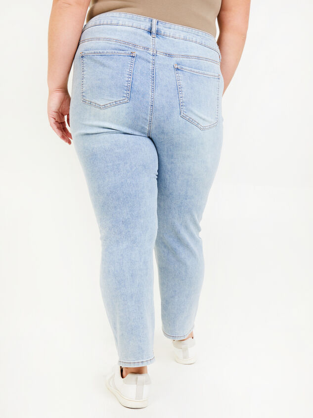 Keaton Incrediflex Straight Jeans Detail 4 - ARULA