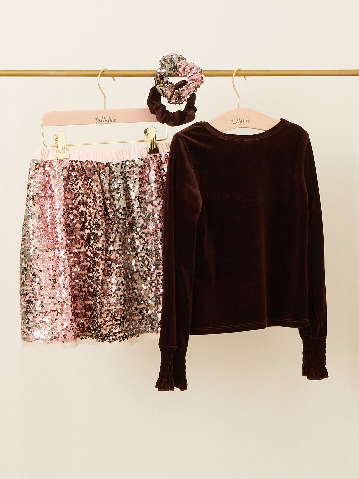 Gold sequin skirt toddler store