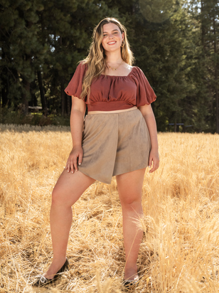 Aurelia Cropped Top - ARULA