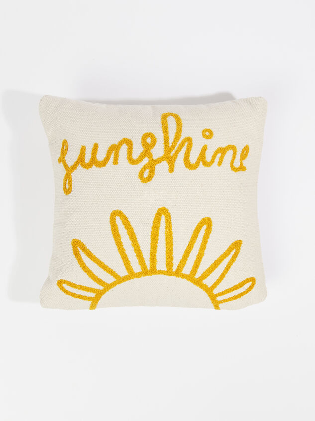 Sunshine Pillow Detail 1 - ARULA