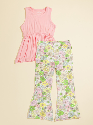 Ellie Tank and Floral Pants Set - ARULA