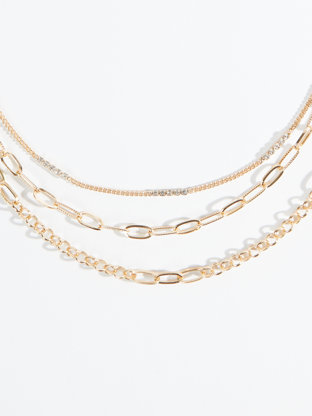 Amelia Chain Necklace Detail 2 - ARULA