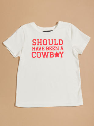 Should Have Been A Cowboy Graphic Tee - ARULA