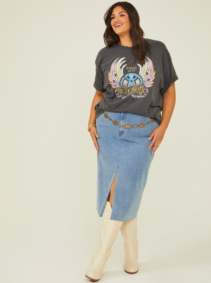 Aerosmith Wings Oversized Tee - ARULA