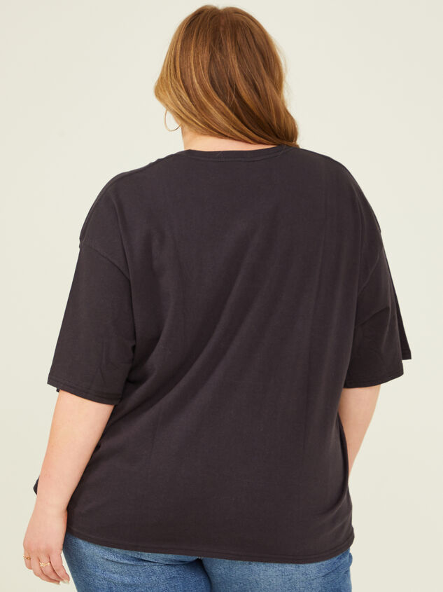Rock and Roll Rose Tee Detail 4 - ARULA