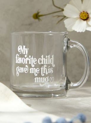 My Favorite Child Glass Mug - ARULA