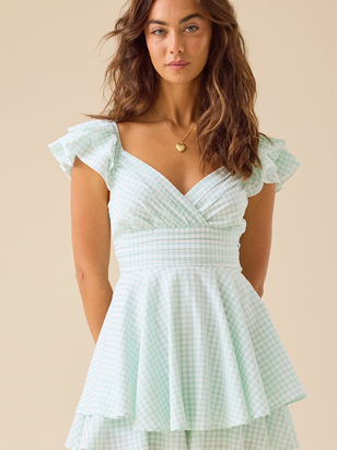 Lainey Double Layered Romper - ARULA - 