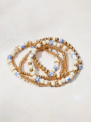 Willow Beaded Bracelet Set - ARULA