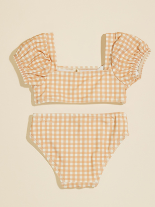 Sadie Gingham Bikini Set by Quincy Mae - ARULA