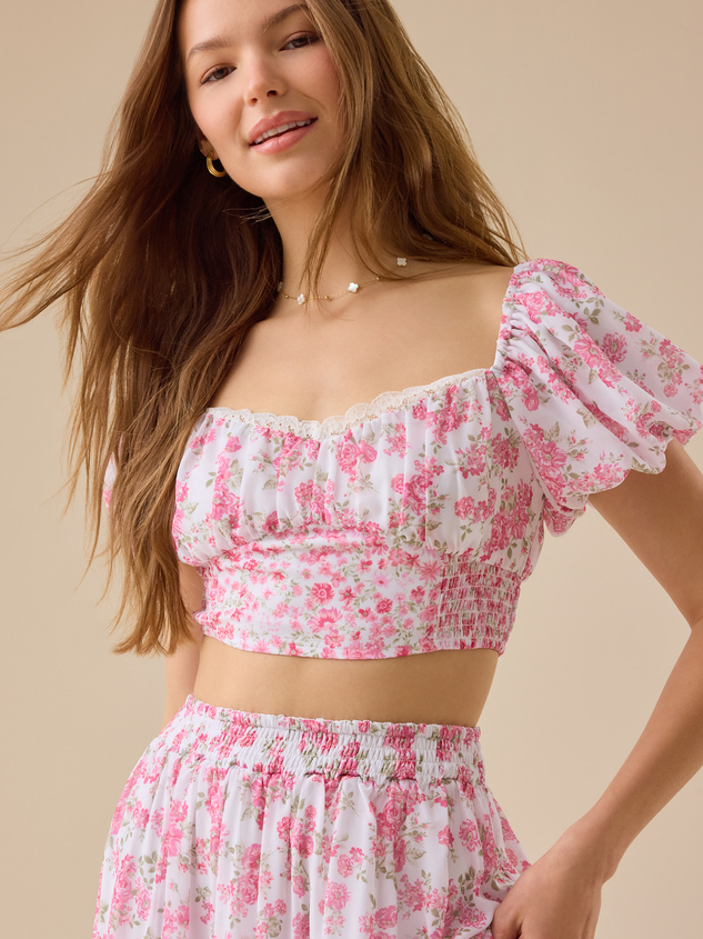 Lex Floral Top - ARULA