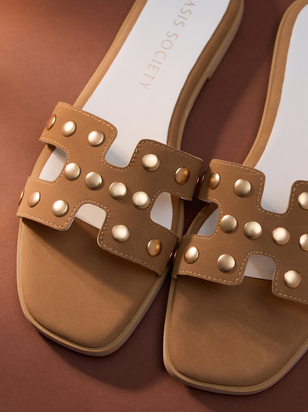 Evelynne H-Band Studded Sandal - ARULA