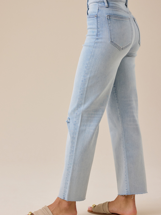 Jayleigh Straight Leg Jeans Detail 3 - ARULA