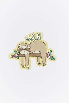 Meh Sloth Sticker - ARULA