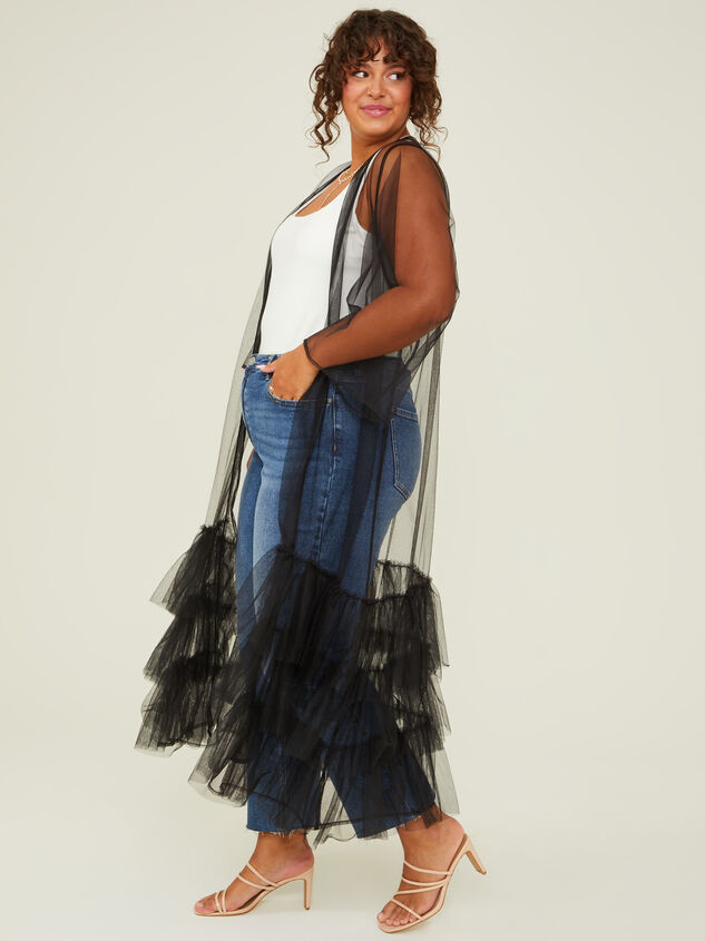 Symphony Mesh Duster Detail 5 - ARULA