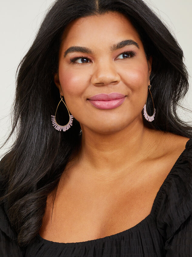 Demi Fringe Earrings Detail 2 - ARULA