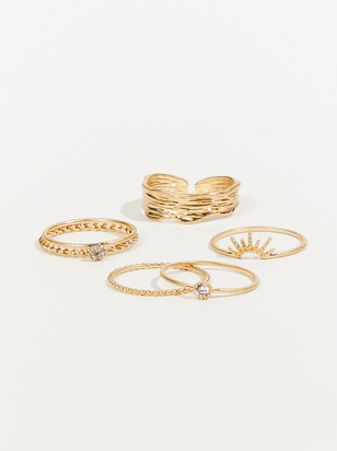 Dainty Ring 5 Pack - ARULA