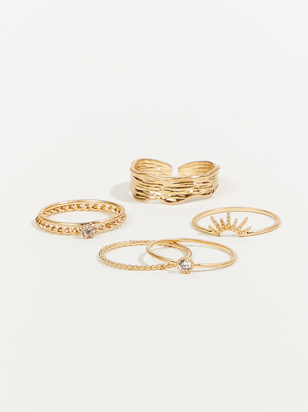 Dainty Ring 5 Pack - ARULA