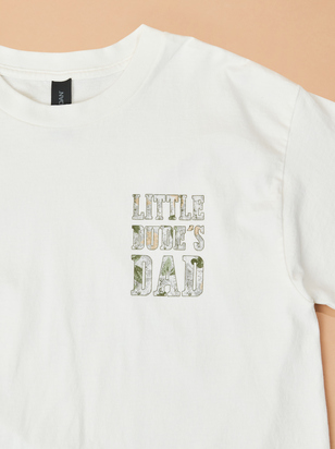 Little Dude's Dad Camo Graphic Tee - ARULA