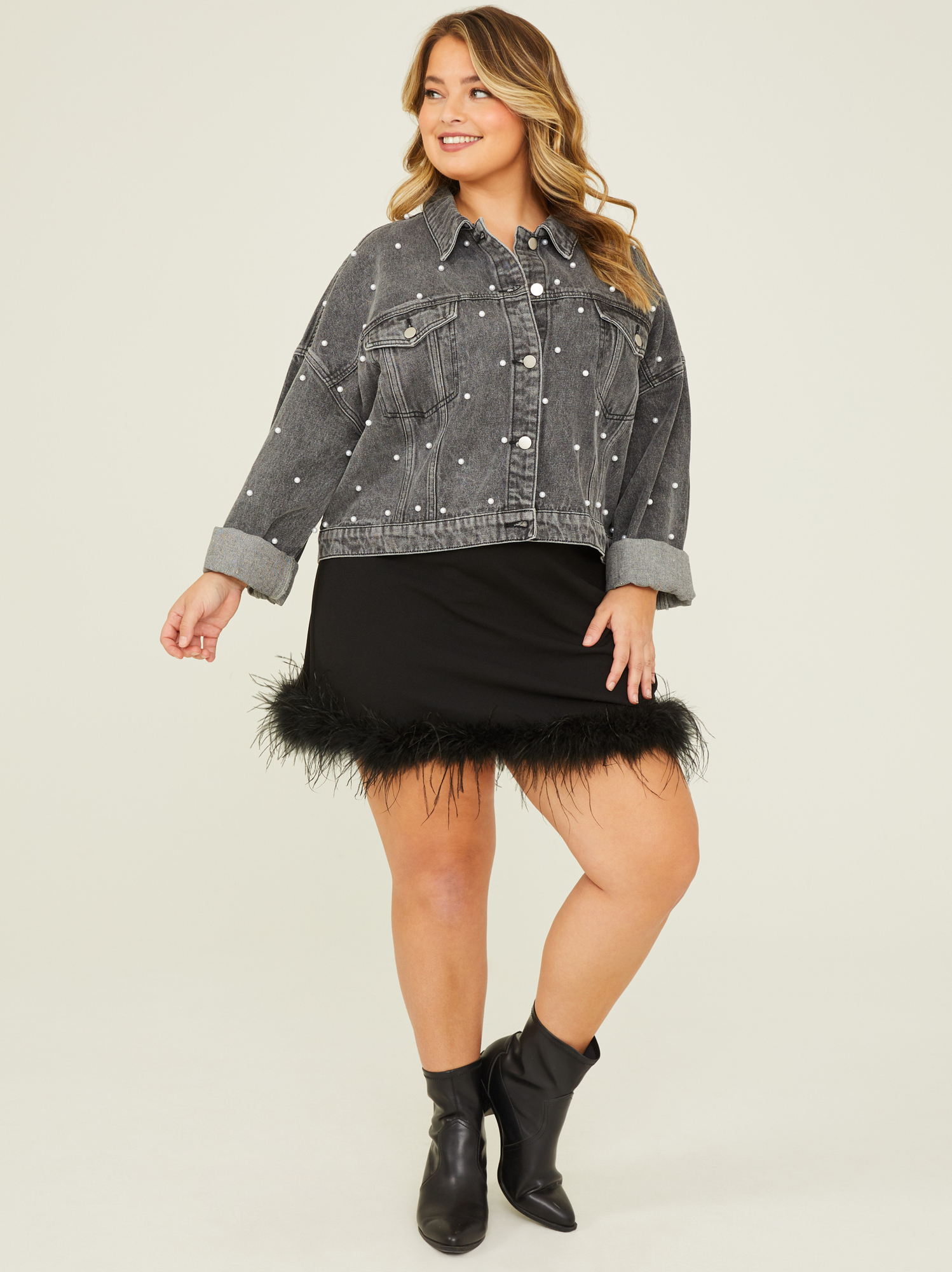 Ryen Feather Skirt