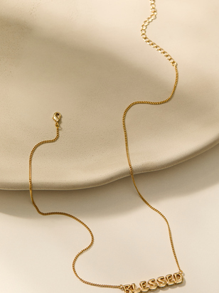18K Gold Blessed Bubble Necklace - ARULA