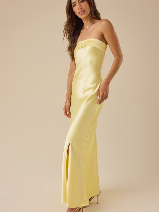 Paityn Strapless Maxi Dress Detail 3 - ARULA