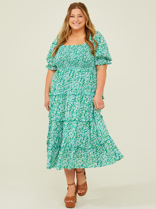 Auden Floral Midi Dress - ARULA