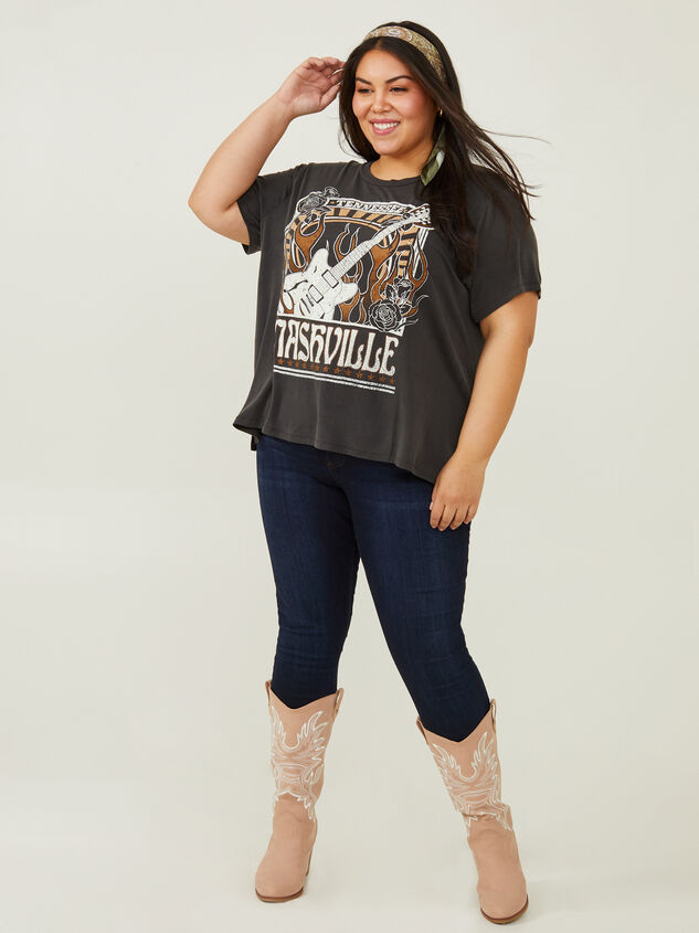 Nashville Flames Tee Detail 4 - ARULA