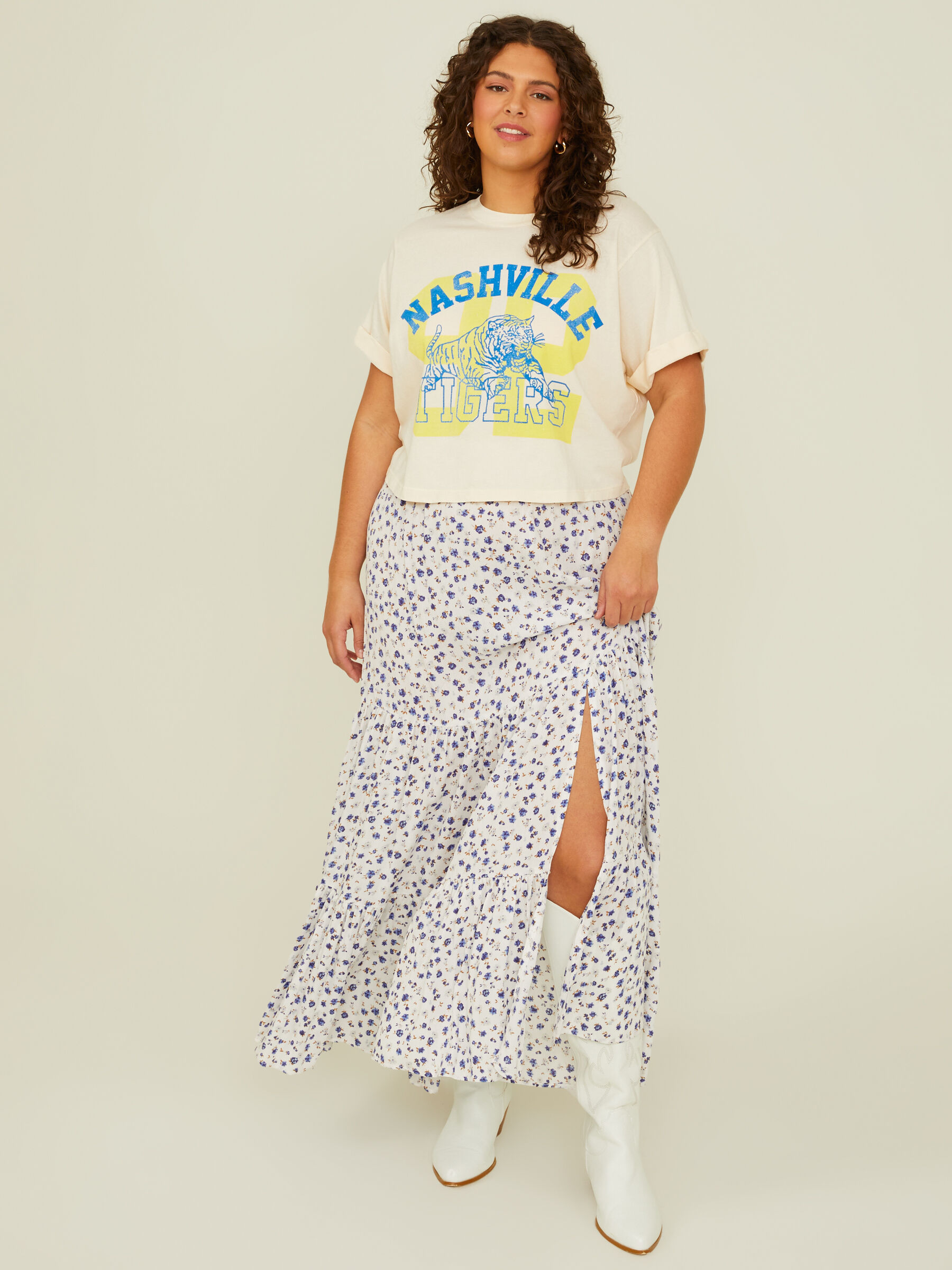 Kelly Floral Maxi Skirt